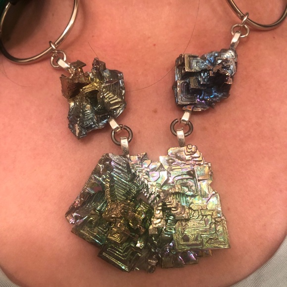 Bismuth necklace - Picture 4 of 14